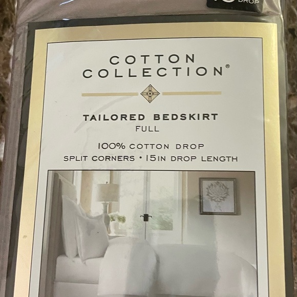 Tailored bedskirt - Picture 1 of 2